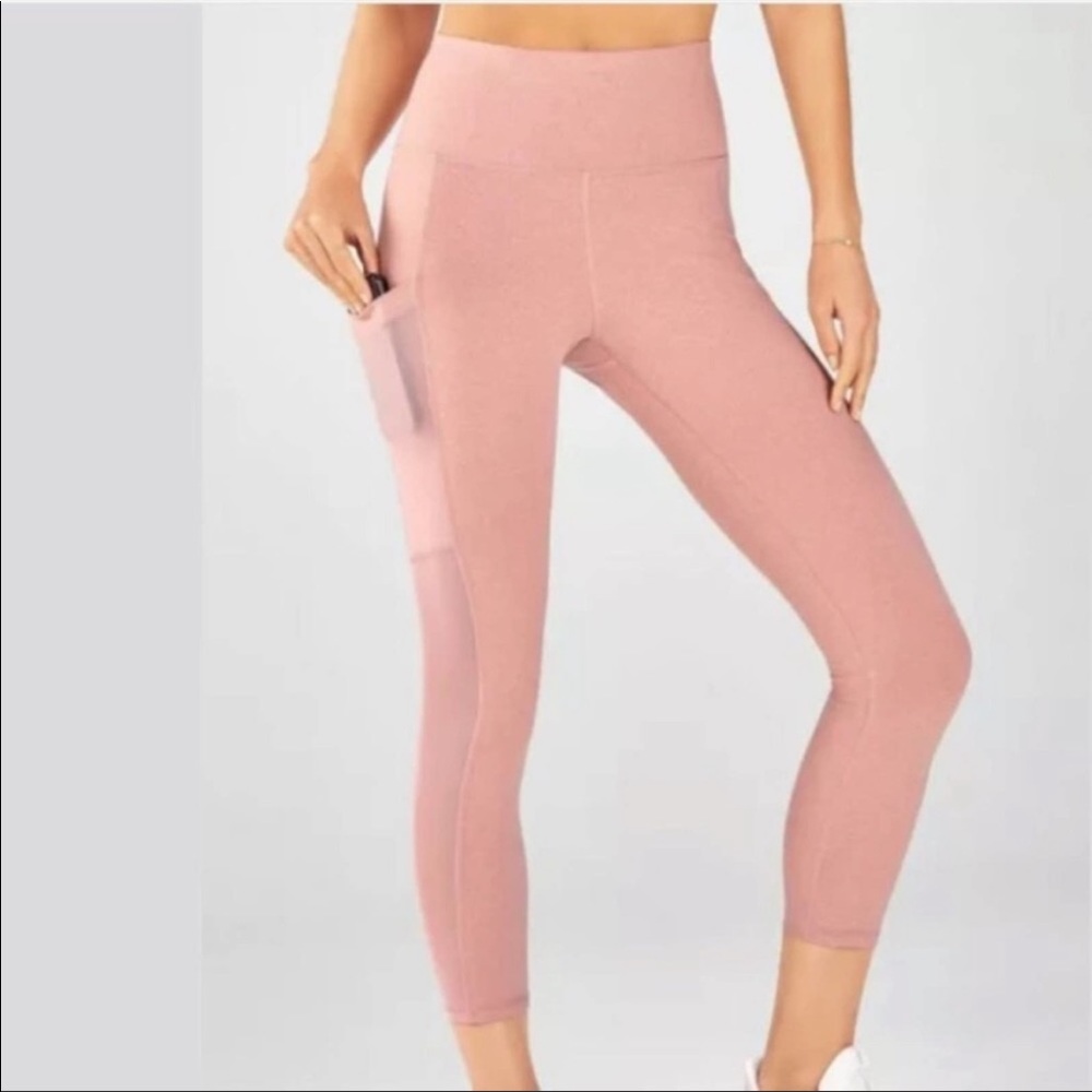 Fabletics Mila Leggings Blush Pink XS